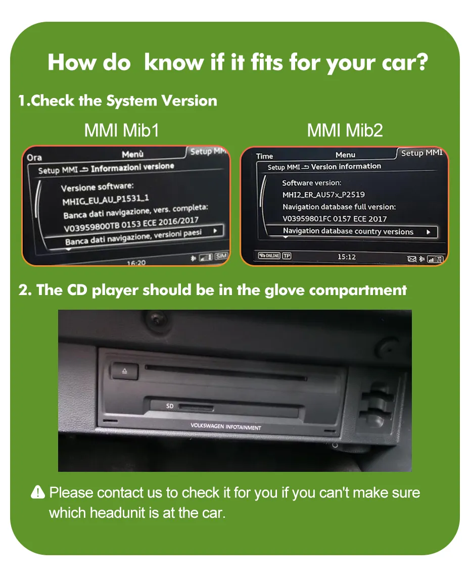 EBILAEN EBILAEN Wireless Carplay Android Auto Module Box For VW