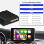 Wireless Carplay & Android Auto Suitable For Mercedes Benz A B C E CLA GLA GLK ML SLD NTG4.5 Sprinter Becker Navigation Module (8)
