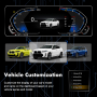 For BMW 5 Series  F10F11F07F18F01F02F03 Digital Carplay HUD dashboard Instrumental Cluster Speedometer Screen (13)