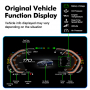 For BMW 5 Series  F10F11F07F18F01F02F03 Digital Carplay HUD dashboard Instrumental Cluster Speedometer Screen (10)