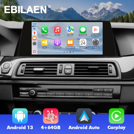 ISUDAR 10.33Android 13 Car radio For BMW 5 Series F10F11 2013-2016 NBT (2)